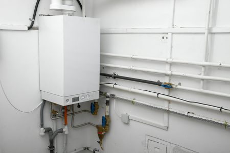 Home tankless gas water heater