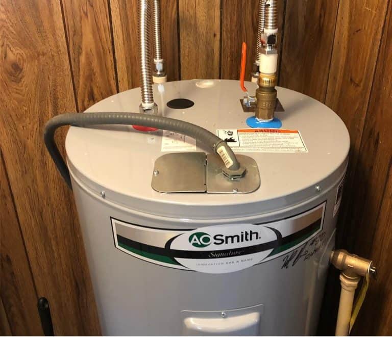 age of water heater a o smith