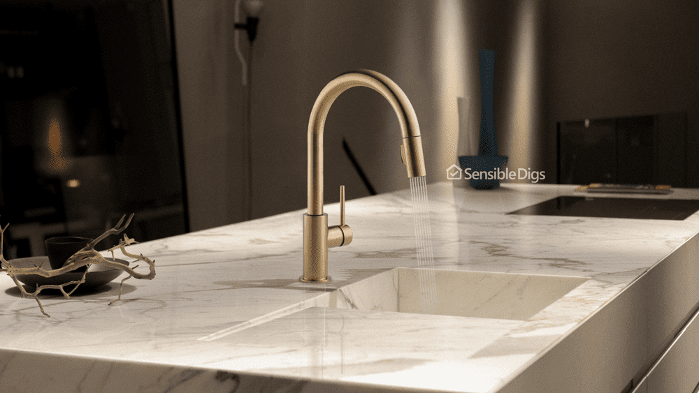 Photo of the Delta Faucet Trinsic Single-Handle Pull-Down Faucet
