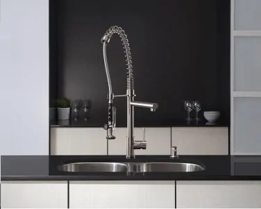 A Kraus kitchen faucet