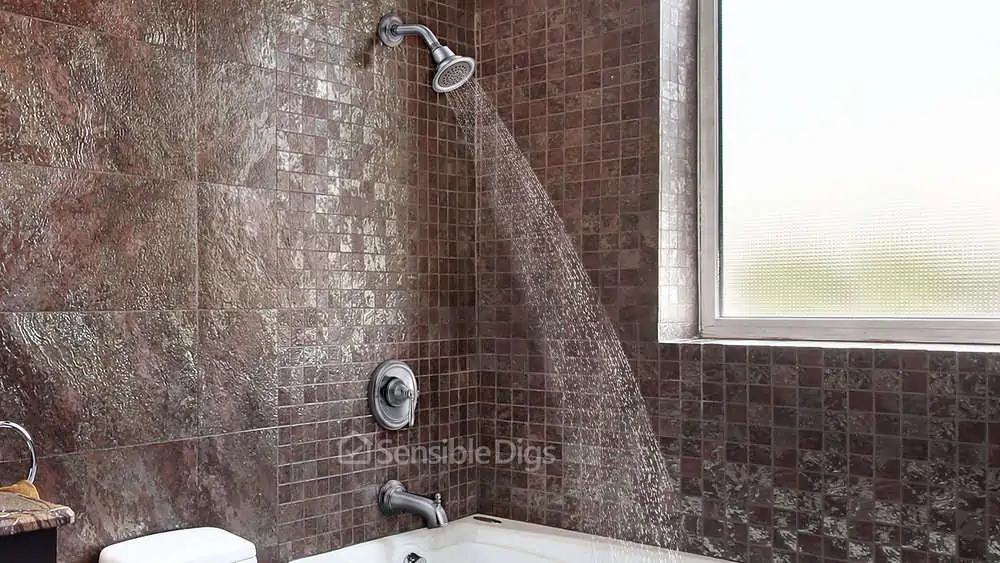 Photo of the Moen Brantford Tub and Shower Faucet