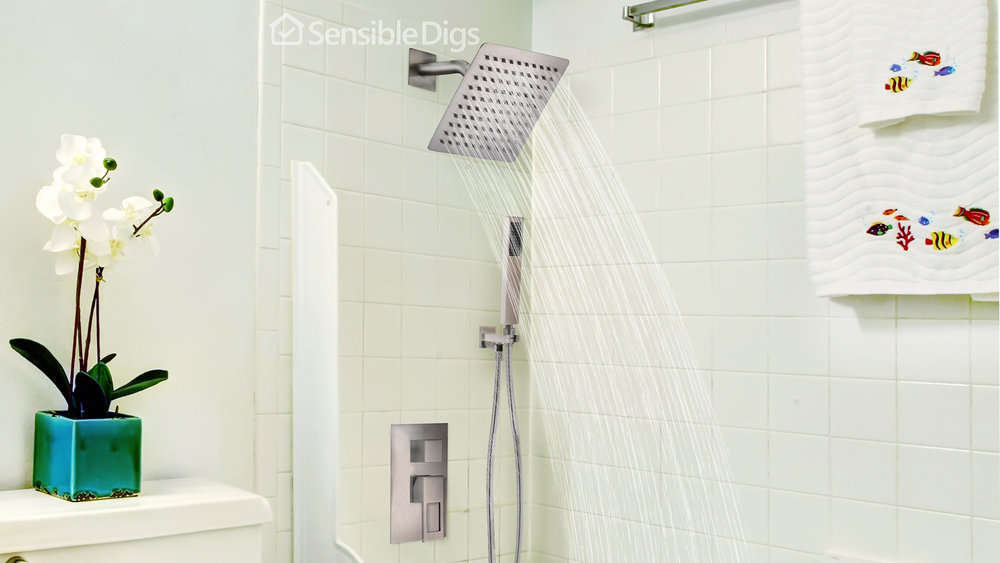 Photo of the SUMERAIN Shower Faucet Brushed Nickel