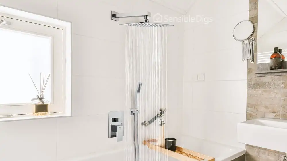 Photo of the Sun Rise Wall Mounted Rainfall Shower Head System