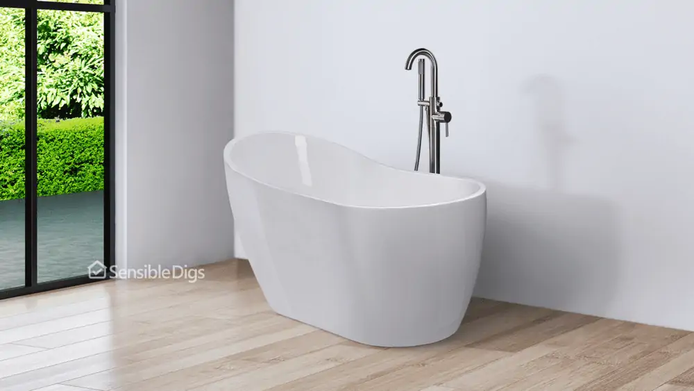 Photo of the Woodbridge 54 Inch Acrylic Freestanding Bathtub