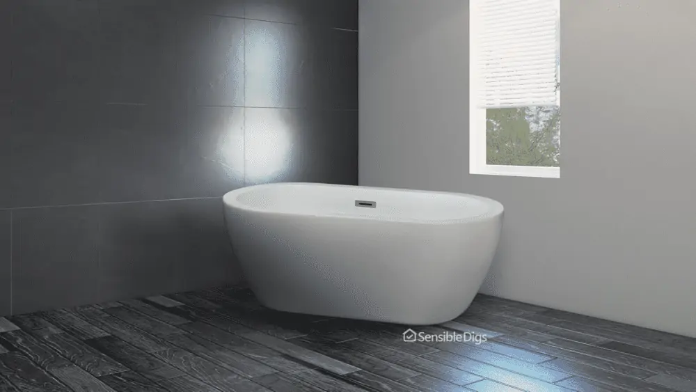 Photo of the Wyndham Collection Soho 60-Inch Freestanding Bathtub