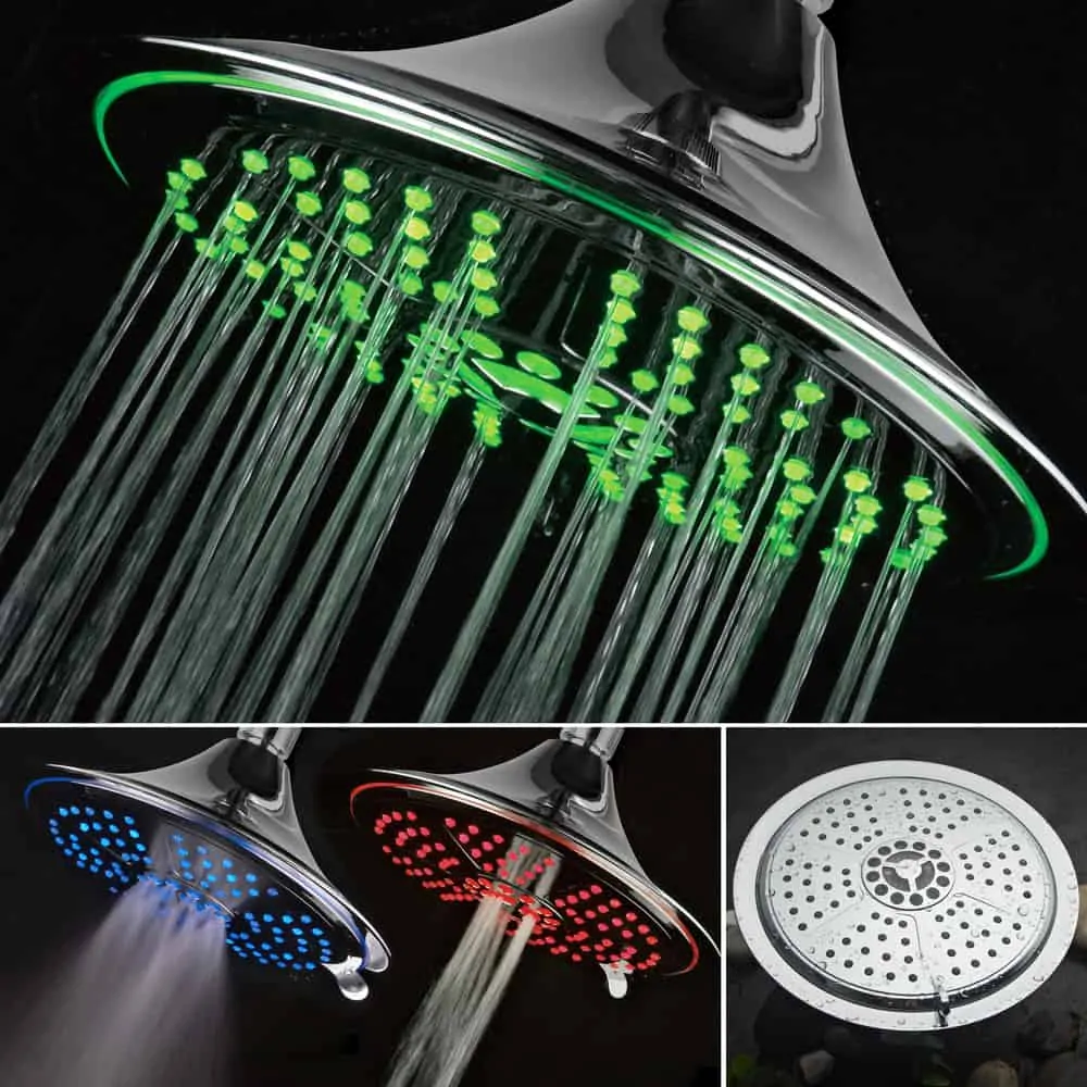 Product Image of the DreamSpa Rainfall LED Shower Head