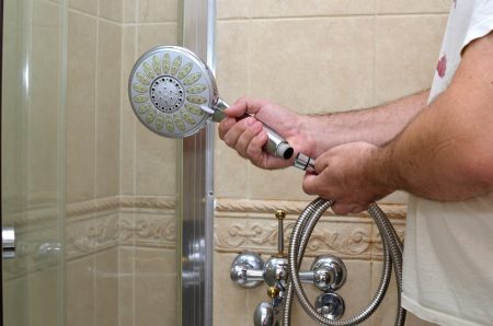 Replacing a shower head