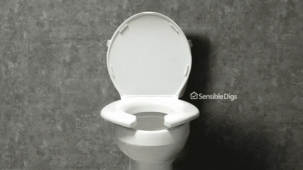 Photo of the Big John 3-W Oversized Open Front Toilet Seat