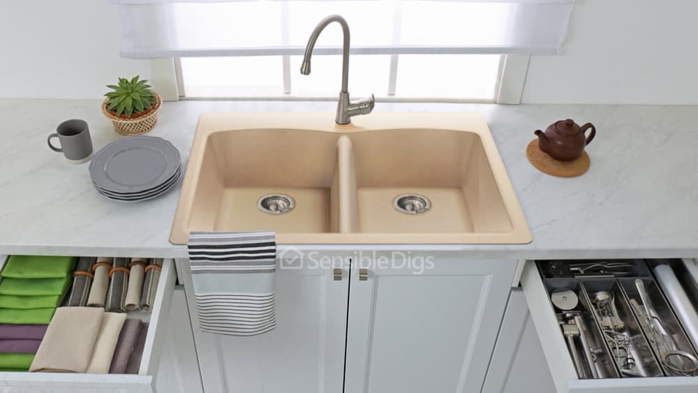 Photo of the Franke Ellipse 33-Inch Double Sink