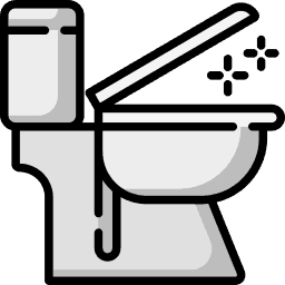 How to Clean a Toilet Properly Icon