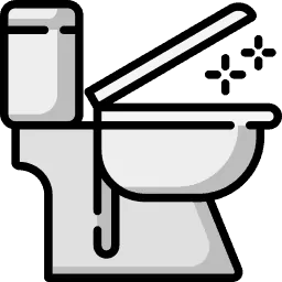 How to Clean a Toilet Properly Icon