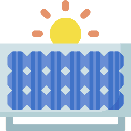 Solar Water Purification Icon