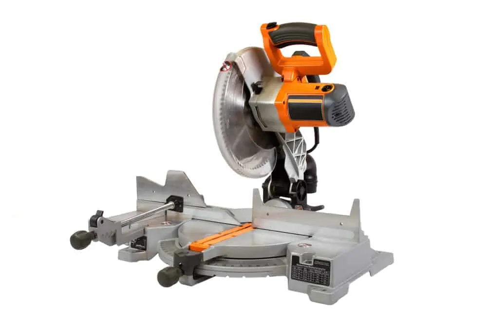 A miter saw