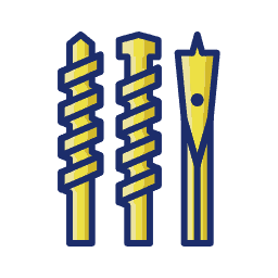 What Color are Metal Drill Bits? Icon