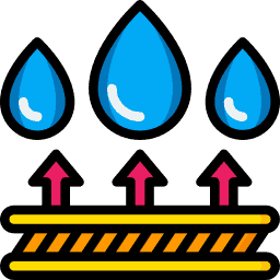 Waterproof or Water-Resistant Icon