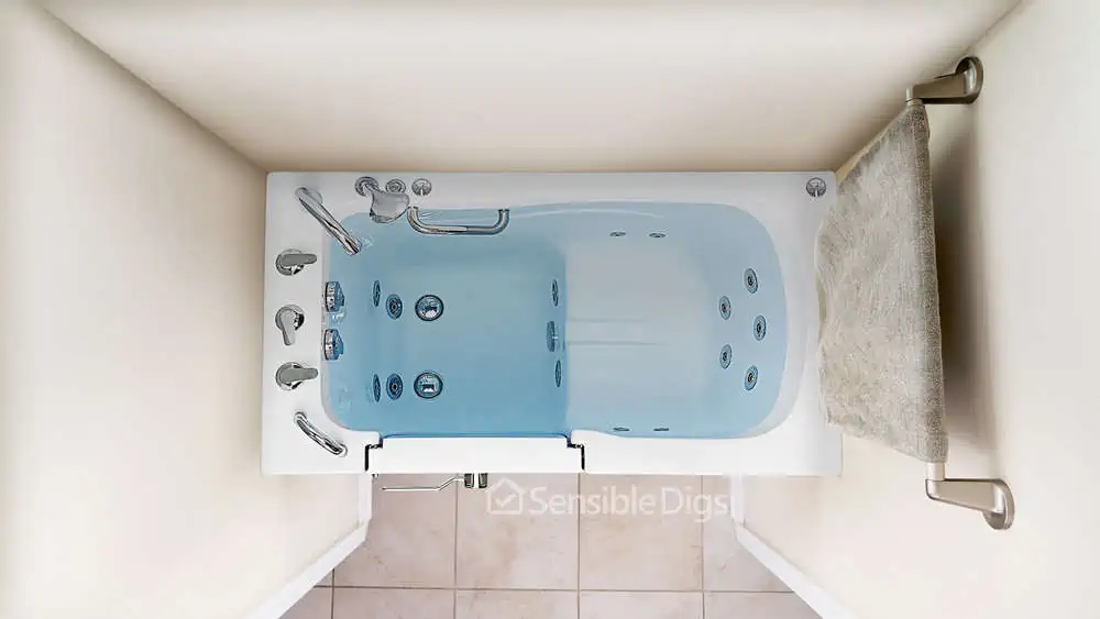 Photo of the Ella Malibu Air and Hydro Massage Walk-in Bathtub