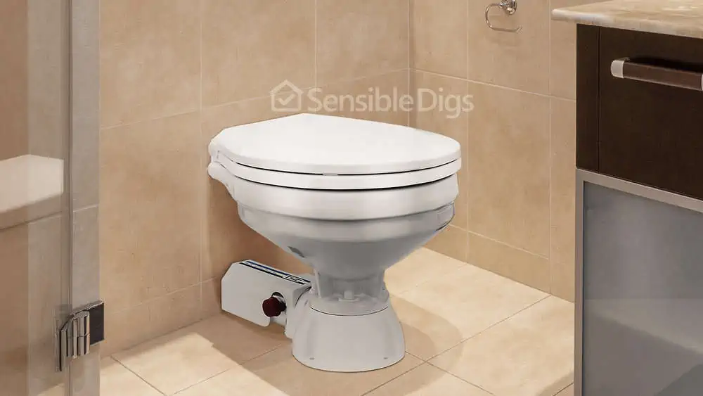 Photo of the Five Oceans TMC Marine Electric Macerating Toilet