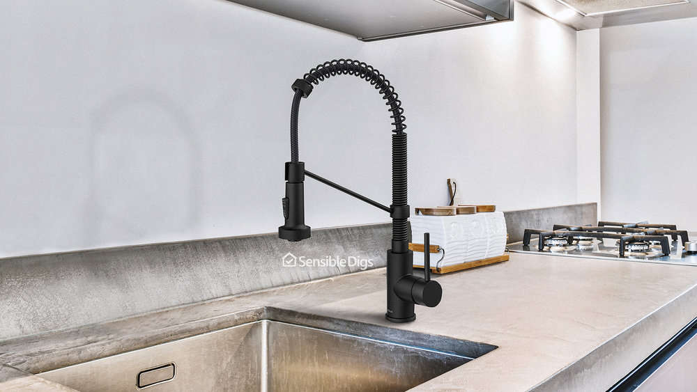 Photo of the Kraus Bolden KPF-1610MB Kitchen Faucet
