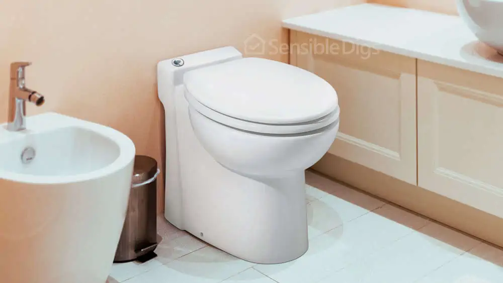 Photo of the Saniflo Sanicompact Self-Contained Toilet