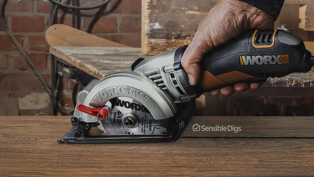 Photo of the Worx WX429L Compact Circular Saw