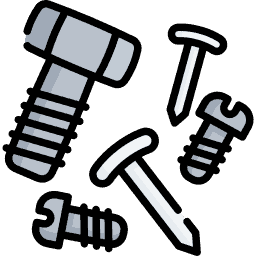 Collated or Single Screws Icon