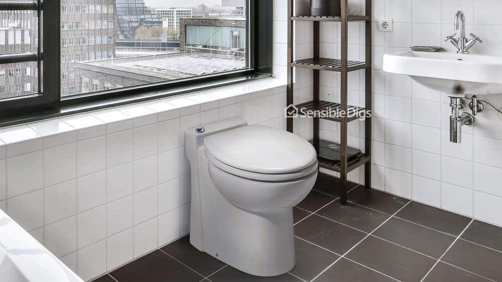 Photo of the Saniflo 023 Sanicompact Self-Contained Toilet