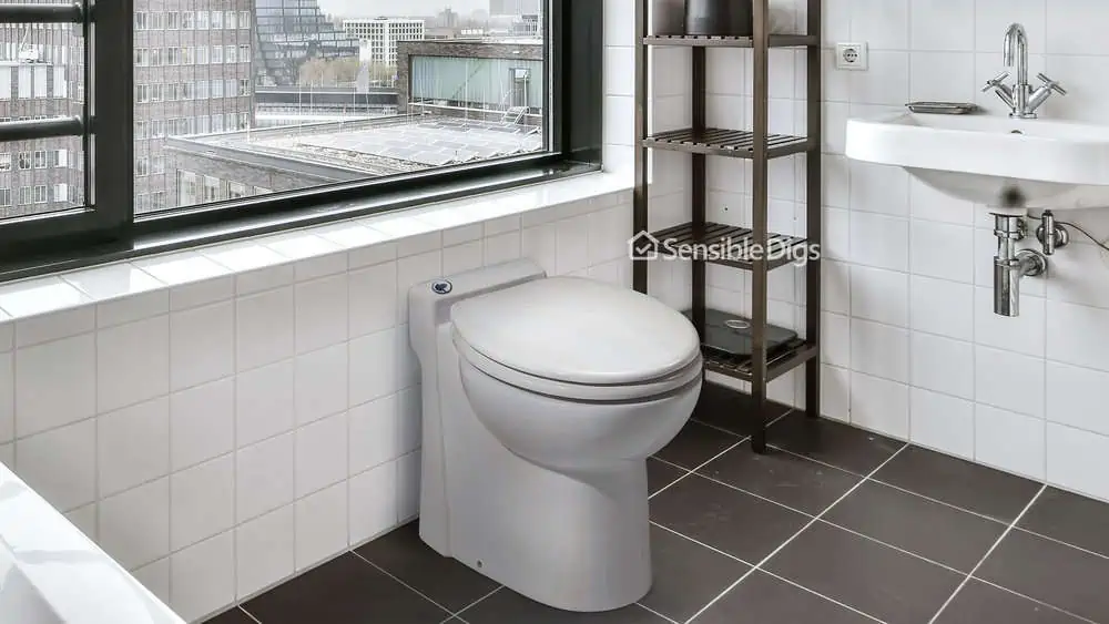 Photo of the Saniflo 023 Sanicompact Self-Contained Toilet