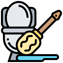What Do You Do With the Toilet Brush After Use? Icon