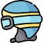 A Helmet With a View Icon