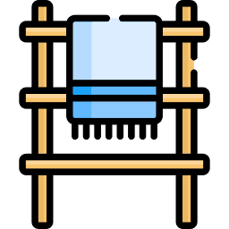 Door-Mounted Towel Racks Icon
