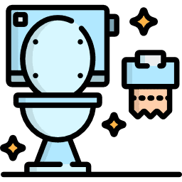 How Much Space Do You Need Between the Toilet and the Shower? Icon