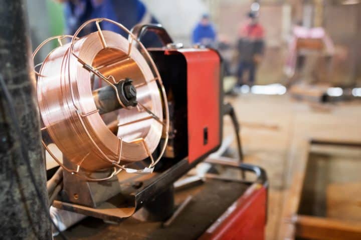 Flux core wire for welder
