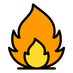 Type of Flame Icon