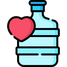 Good Things About Bottled Water Icon