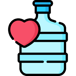 Good Things About Bottled Water Icon