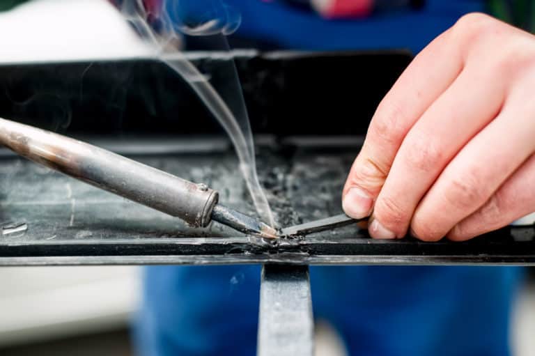 Welding plastic