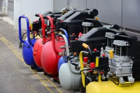 Different types of air compressors