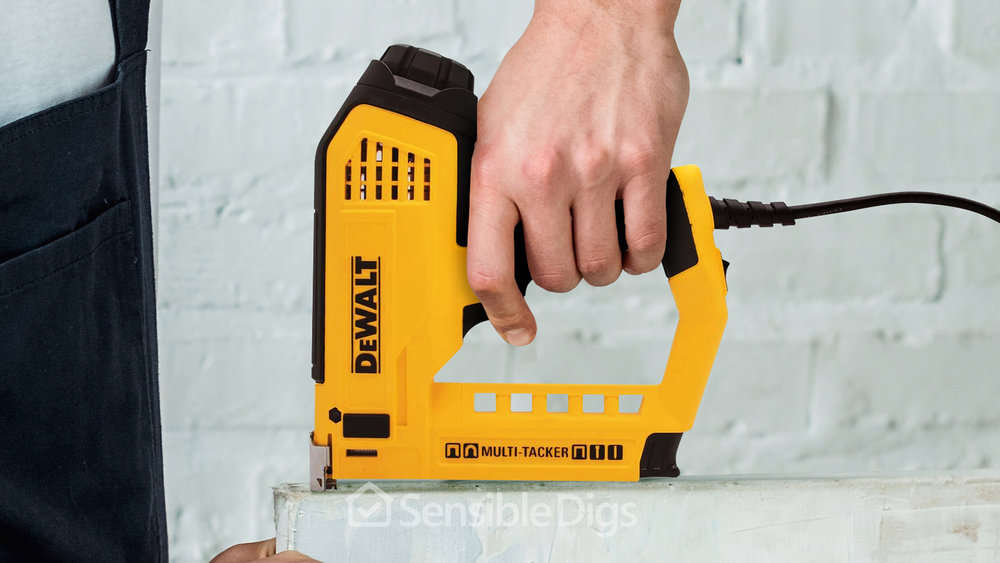 Photo of the DeWALT 5-in-1 Multi-Tacker and Brad Nailer