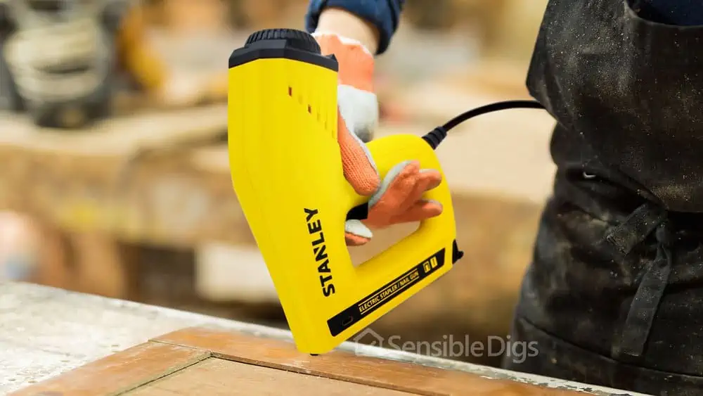 Photo of the Stanley Electric Staple and Nail Gun