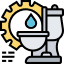 How Much Does a Toilet Weigh with Water? Icon