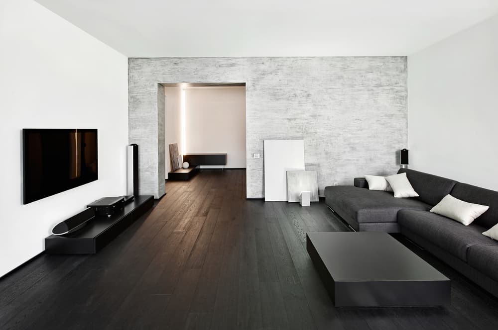 Modern minimalism style drawing-room interior