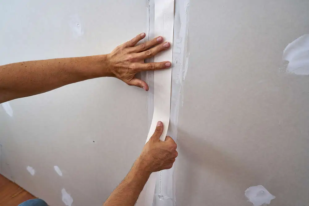 laminated plasterboard plastering join tape
