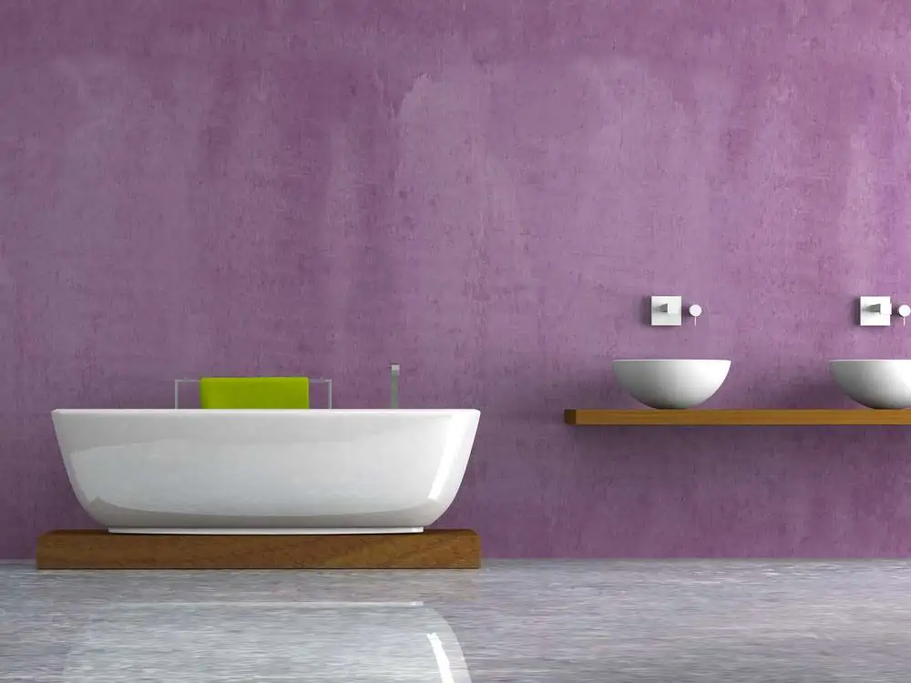 modern bright bathroom interior design