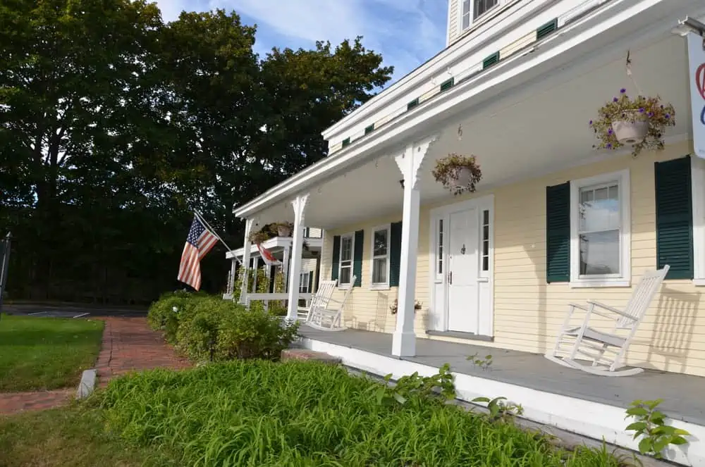 Front of the house