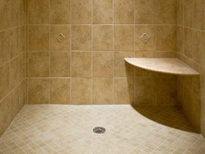 Custom Tiled Stand Up Shower