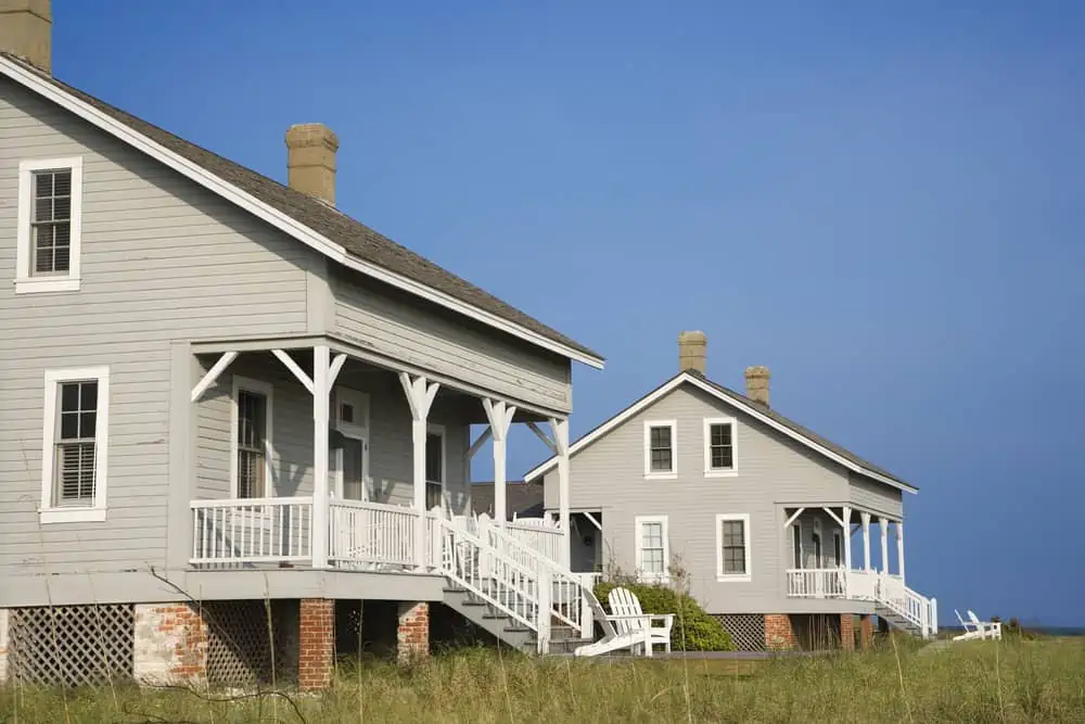 Two Beachfront Homes