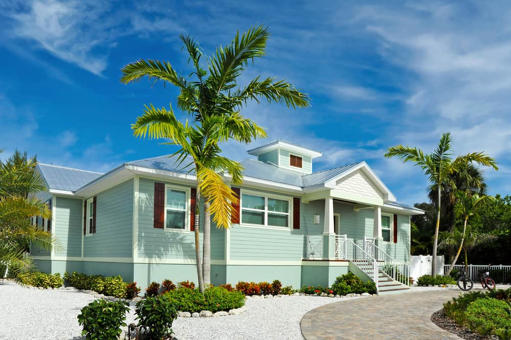New Beach House with Beautiful Landscaping in Florida for Sale or Vacation Rental Property