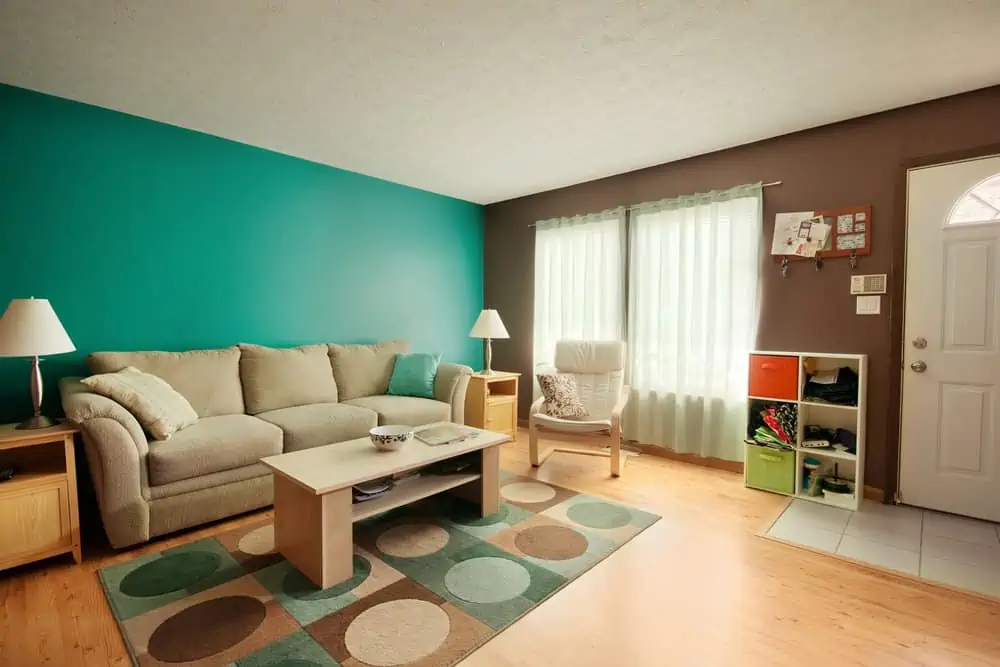 Bright and clean family room