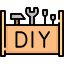 What are the Most Popular DIY Projects? Icon