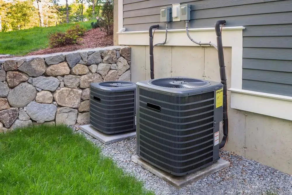 Two hvac units